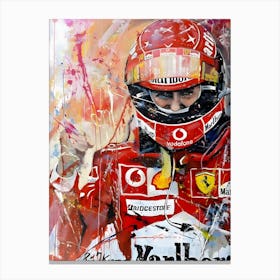 Michael Schumacher F1 1 Canvas Print