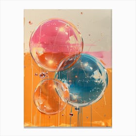 Bubbles 1 Canvas Print