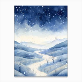 Winter Landscape 3 Canvas Print