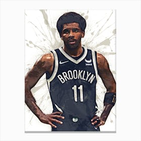 Kyrie Irving Brooklyn Nets 1 Canvas Print