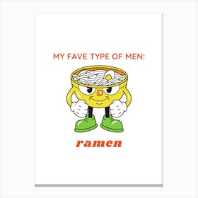 Ra-Men Canvas Print