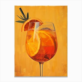 Aperol Spritz Art Print 184 Canvas Print