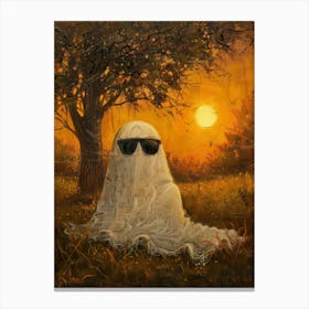 Ghost In The Grass 14 Canvas Print