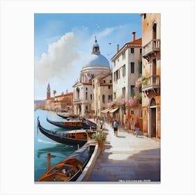 Grand Canal Venice 1 Canvas Print