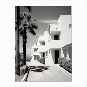 Marbella, Spain, Black And White Old Photo 4 Canvas Print