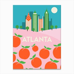 Atlanta Cityscape Canvas Print