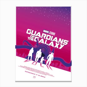 Guardian of the galaxy Canvas Print