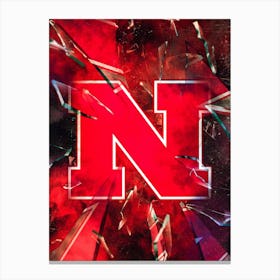 Nebraska Cornhuskers 1 Canvas Print