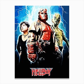 Hellboy movies Canvas Print