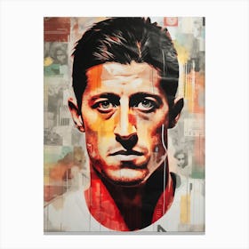 Robert Lewandowski (1) Canvas Print