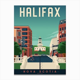 Halifax Canada Canvas Print