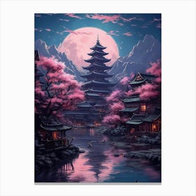 Japanese Pagoda 13 Canvas Print