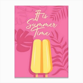 It'S Summer Time 3 Canvas Print