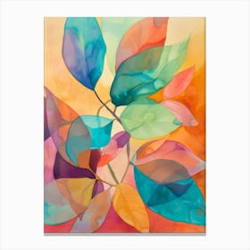 Colorful Leaves 2 Canvas Print