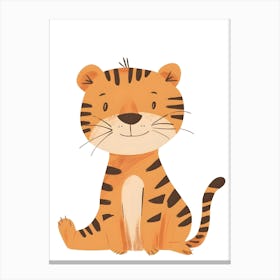 Cute Tiger 2 Canvas Print