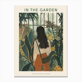 In The Garden Poster Brooklyn Botanical Gardens 3 Canvas Print