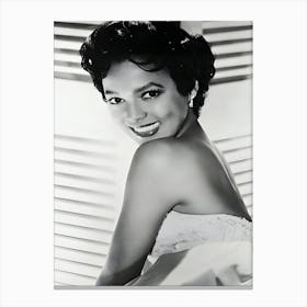 Actress Singer Dorothy Dandridge Canvas Print