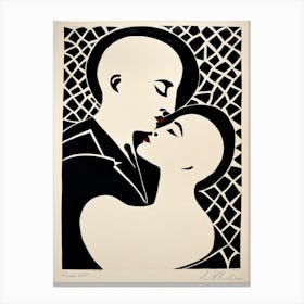 'The Kiss' Matisse Canvas Print