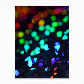 Rainbow Sparkles Canvas Print