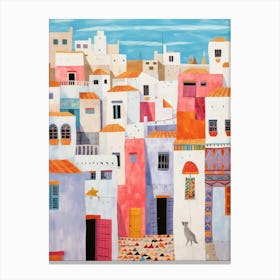 Essaouira Morocco 2 Illustration Canvas Print