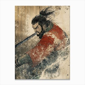 Samurai Warrior 1 Canvas Print