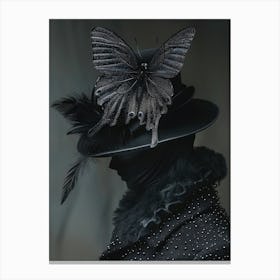 Moody butterfly Fashion Canvas Print