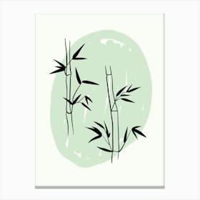 Bamboo Tree 1 Canvas Print