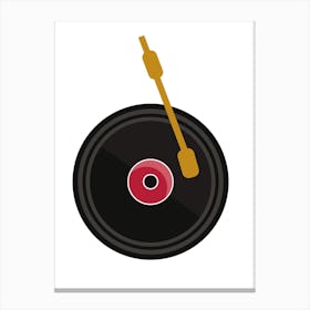 Vinyl Record Canvas Print