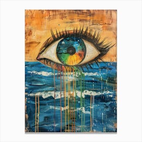 Eye Of The Ocean Canvas Print