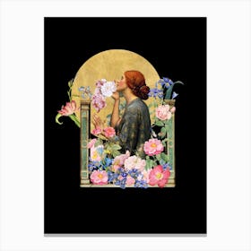 Smell Of The Rose Canvas Print