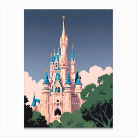 Cinderella Castle 1 Canvas Print