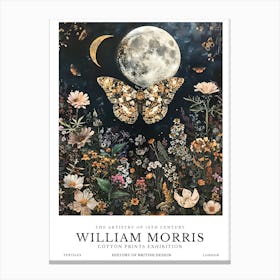 William Morris Exhibition Insects Series 25 Canvas Print