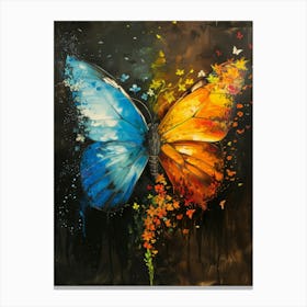 Butterfly Painting Canvas Print