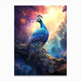 Peacock Canvas Print