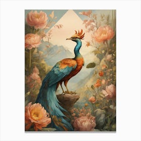 Peacock 2 Canvas Print