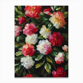 Laurel Still Life Oil Painting Flower Canvas Print