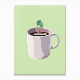 Coffee Island Canvas Print