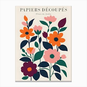 Papers Decouques Canvas Print