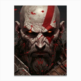 God Of War 10 Canvas Print