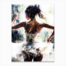 Ballerina In The Rain Toile