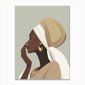 African Woman 197 Canvas Print