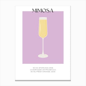 Mimosa Canvas Print