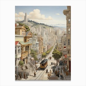 San Francisco Street 1 Canvas Print