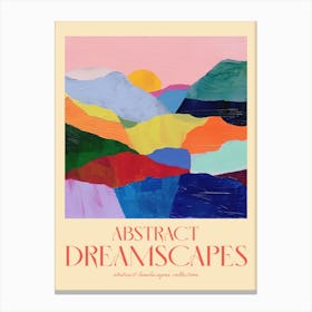 Abstract Dreamscapes Landscape Collection 49 Canvas Print