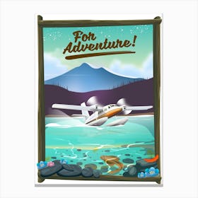 For Adventure Seaplane Canvas Print