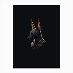 Anubis Canvas Print