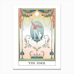 The Fool Tarot Canvas Print