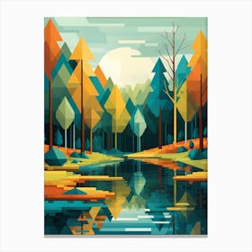 Forest Landscape 2 Canvas Print