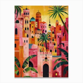 Moroccan City 1 Canvas Print