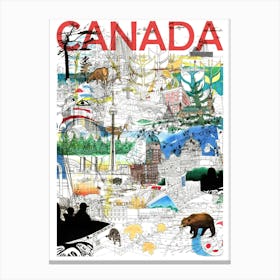 Canada! Canvas Print